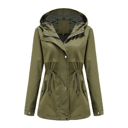 Manteau Imperméable Femme Léger avec Capuche - PanierRoyale