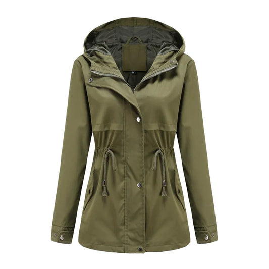 Manteau Imperméable Femme Léger avec Capuche - PanierRoyale
