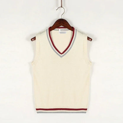 Pull Marin Gilet Col Rond pour Homme