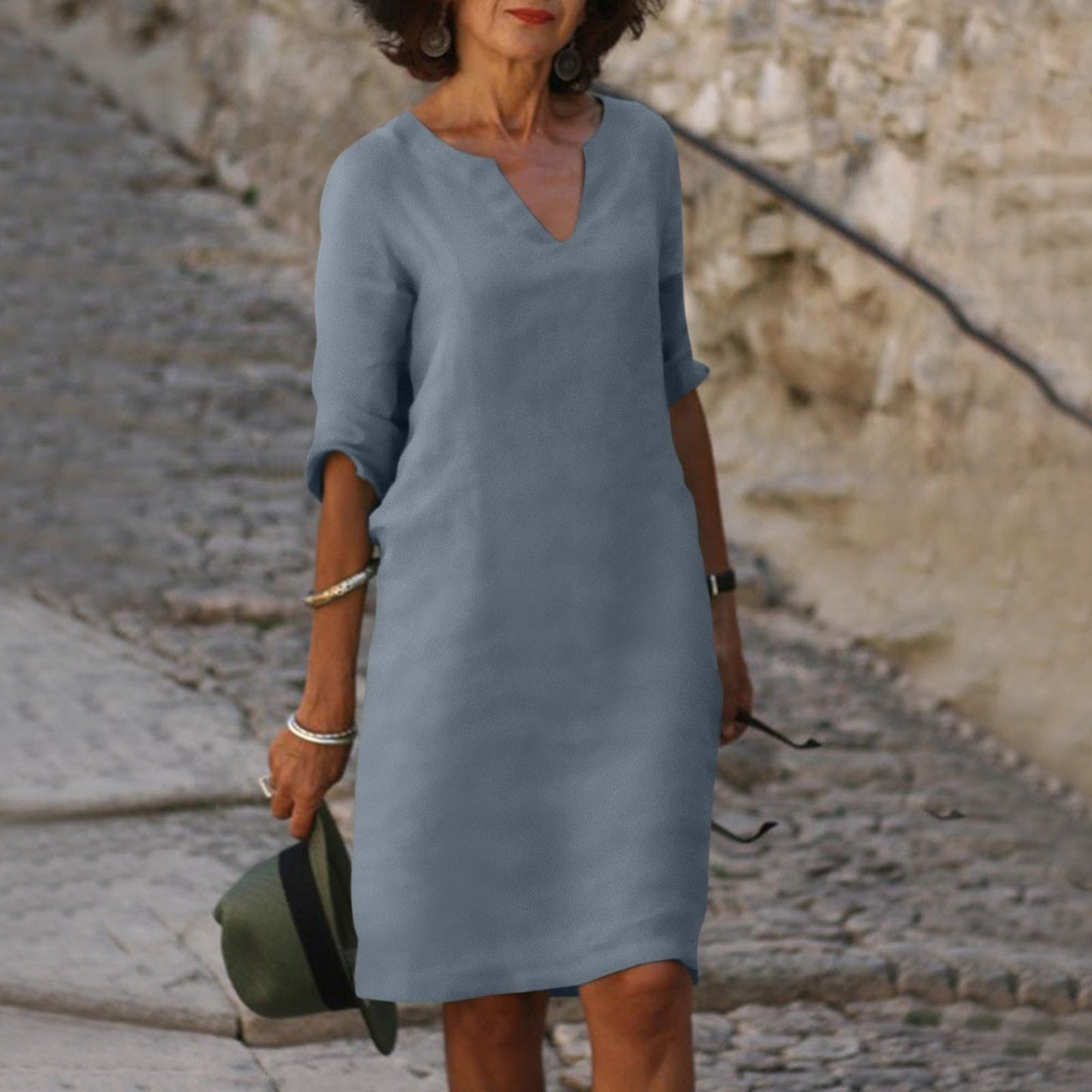 Robe Été Femme Élégante - Robe en Dentelle Legère et Féminine