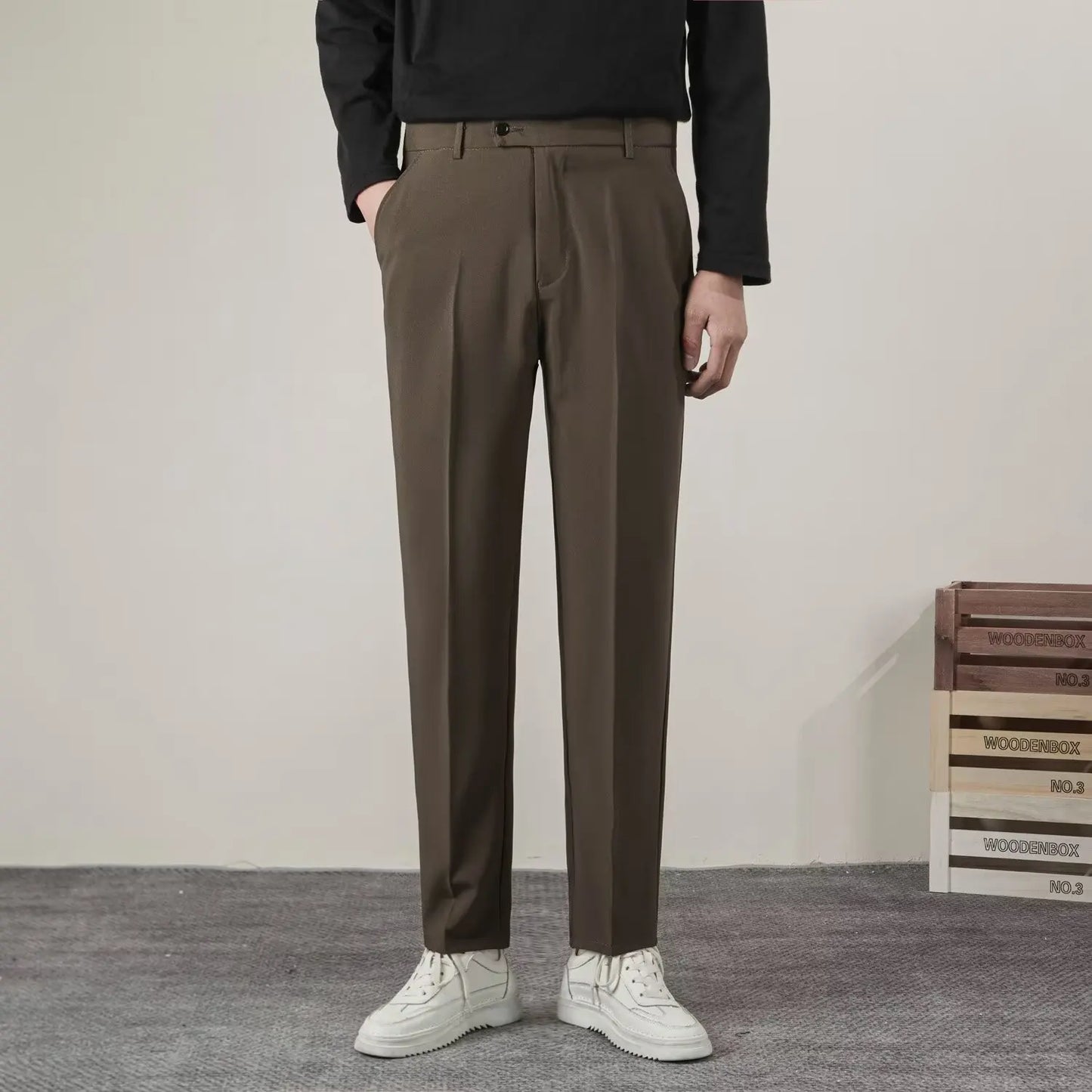 Pantalon Homme Léger et Élégant pour Bureau