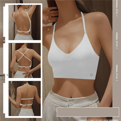 Soutien-gorge Femme Sans Couture Dos Nu Push-up