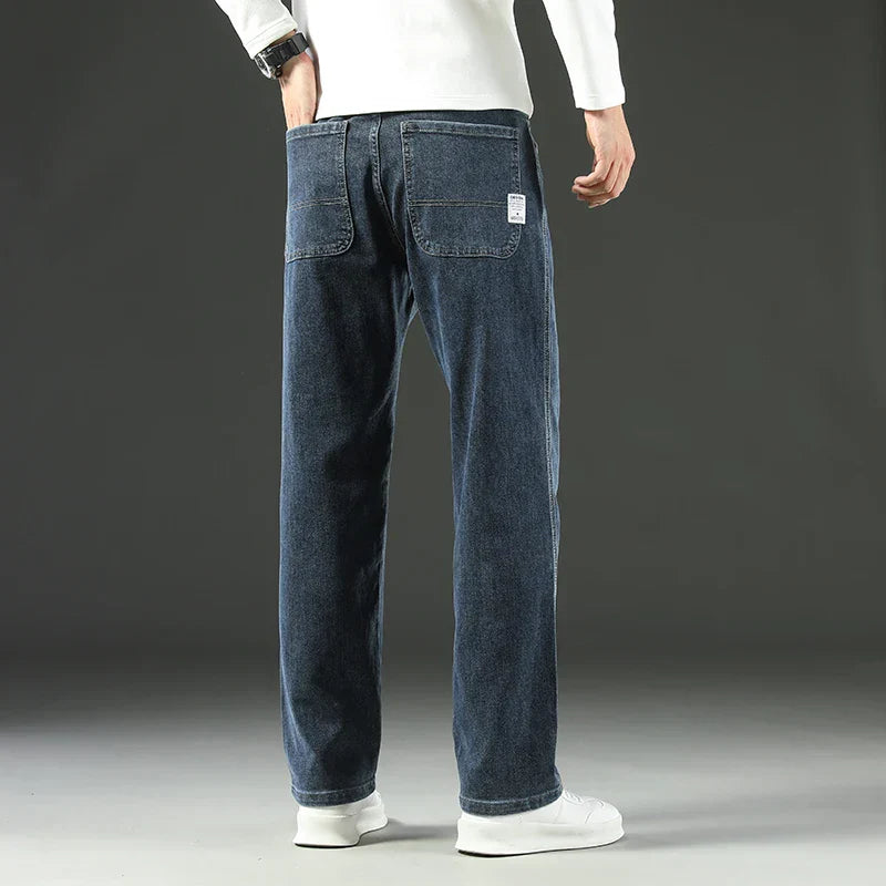 Jean Large Taille Homme Décontracté