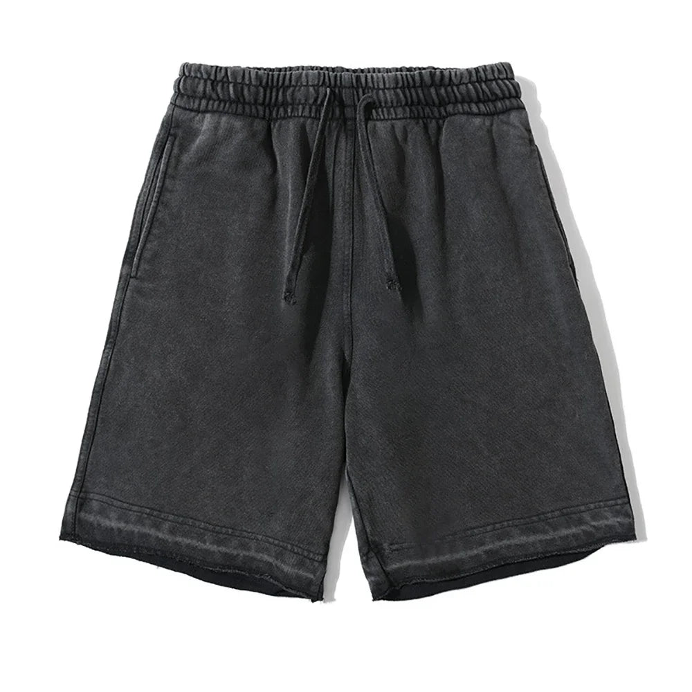 Shorts en coton délavés pour homme - BerlinGlamour
