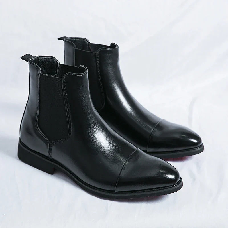 Bottes Chelsea Cuir Homme Élégantes et Confortables