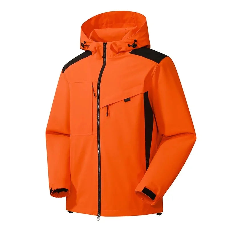 Veste de ski Homme Imperméable Capuche Confortable Coupe Casual