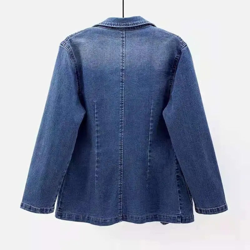 Blazer En Jean Pour Femme | Manches Longues