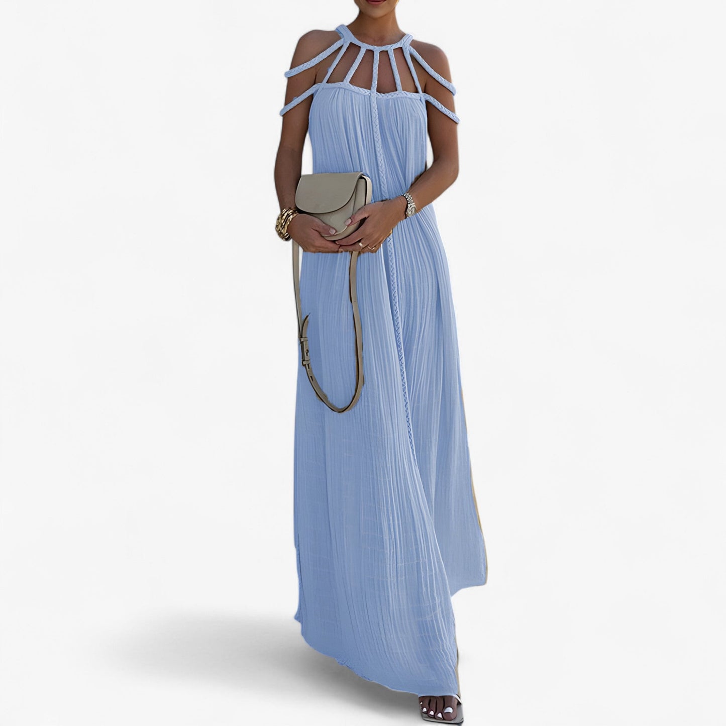 Robe Longue Élégante et Confortable pour Femme
