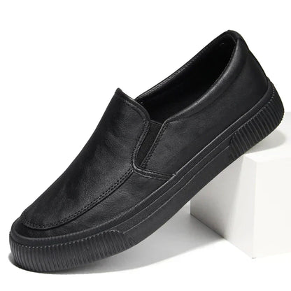 Mocassins Hommes Cuir de Luxe Confortable et Résistant