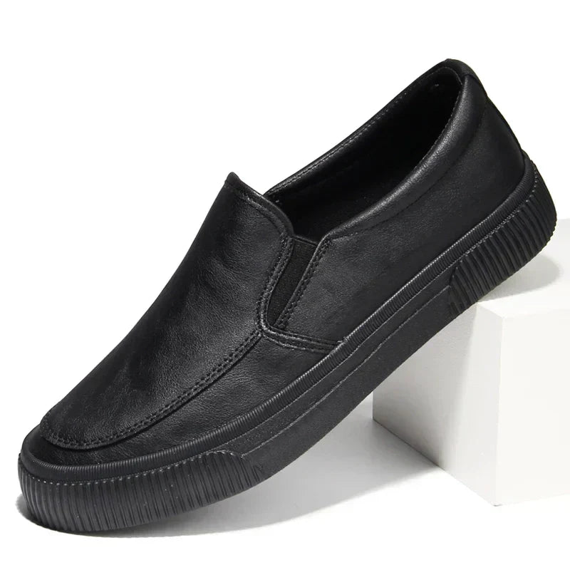 Mocassins Hommes Cuir de Luxe Confortable et Résistant