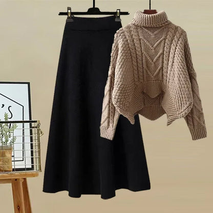 Robe Femme Élégante Col Montant et Taille Cintrée