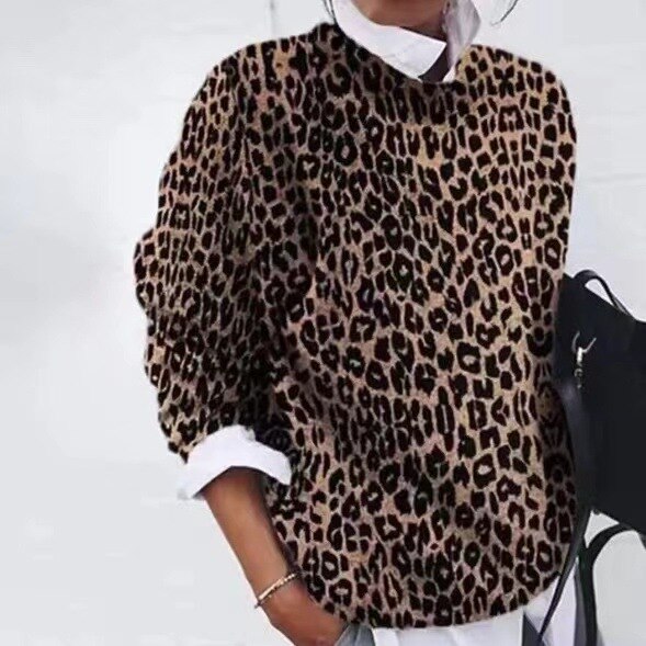 Pull Femme à Fleurs Décontracté et Coloré