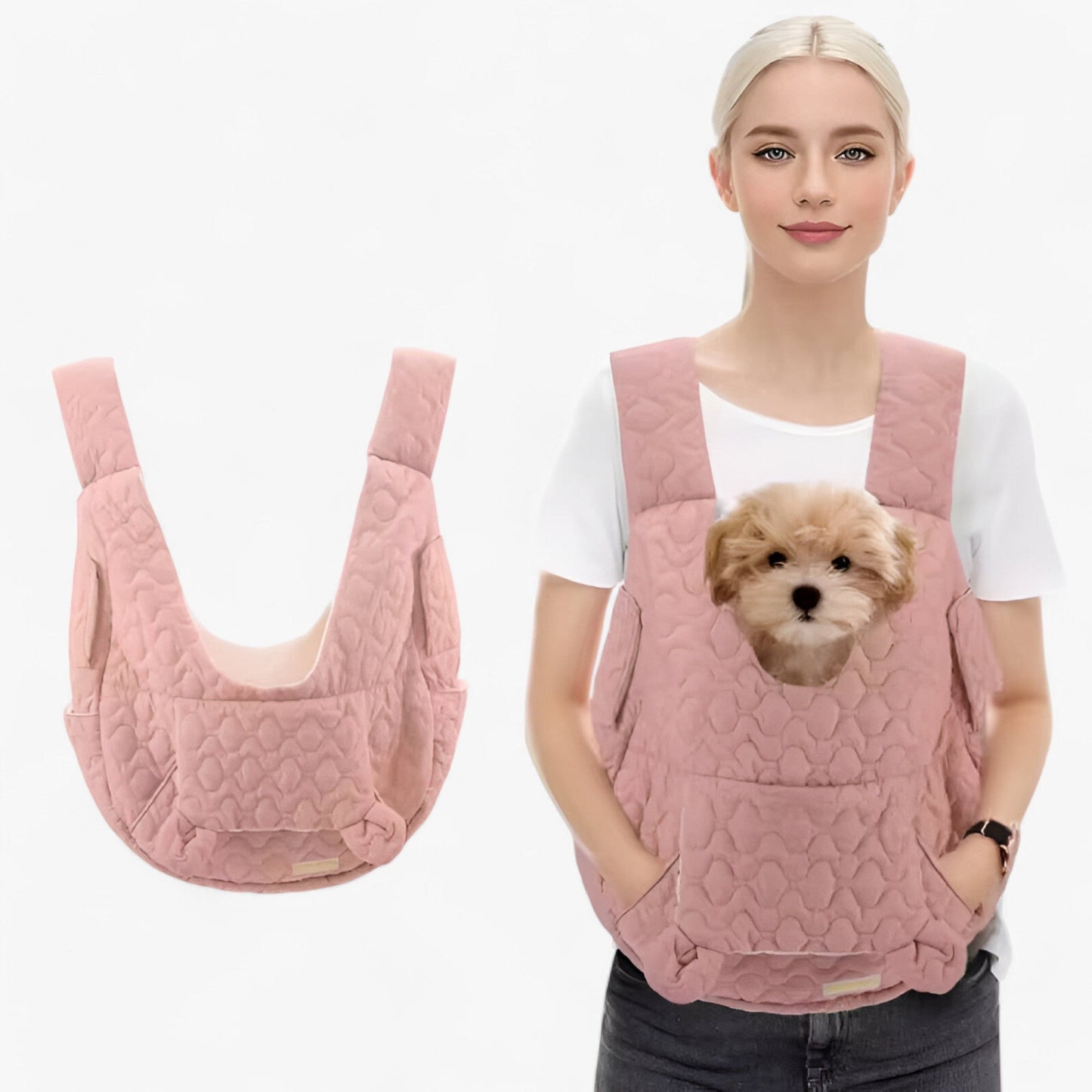 Sac de Transport Chien Confortable et Léger