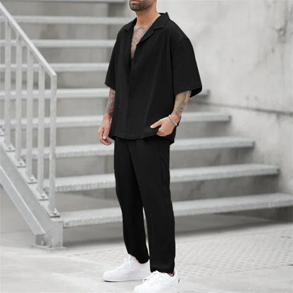 Costume Homme Été Léger et Respirant
