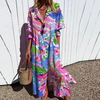 Robe Femme Été Dentelle Décolleté Bohème
