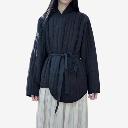 Manteau Femme Chic avec Ceinture Réglable - PanierRoyale