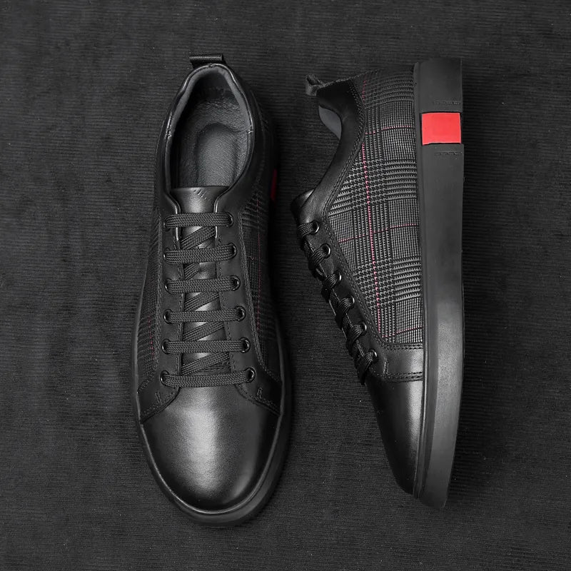 Baskets Homme Cuir Élégantes