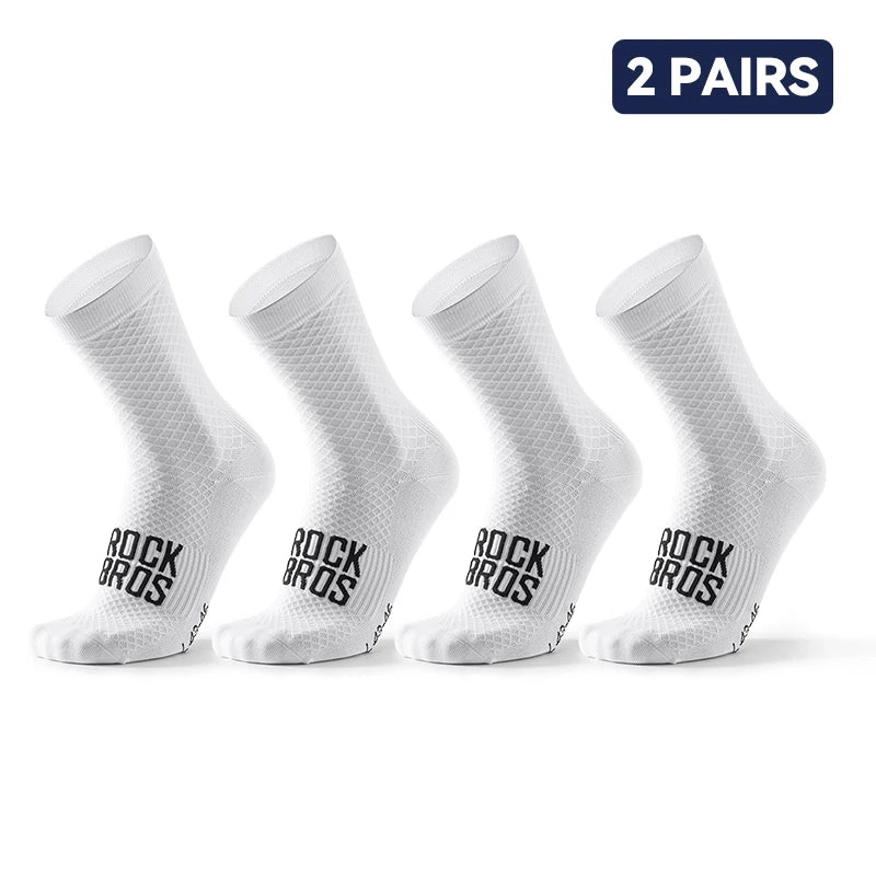 Lot Chaussettes Cyclisme Homme Respirantes Coupe Ajustée