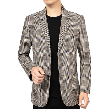 Blazer Homme Tweed Élégant Valentino