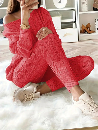 Ensemble Deux Pièces Femme Confortable - Tenue de Maison Chic