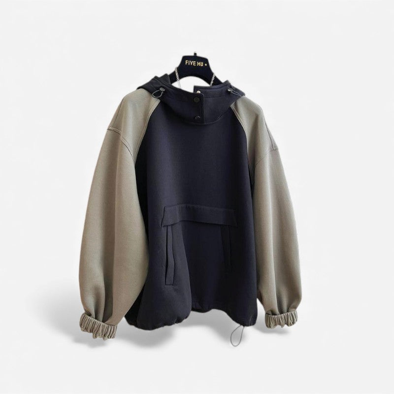Sweat à capuche Grand Taille Confortable avec Poches - PanierRoyale