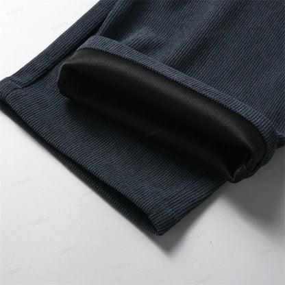 Pantalon Coton Corduroy Élégant