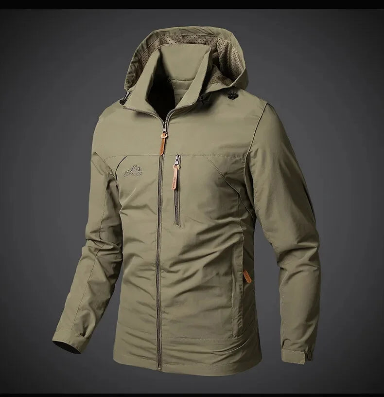Veste Imperméable à Capuche pour Ville