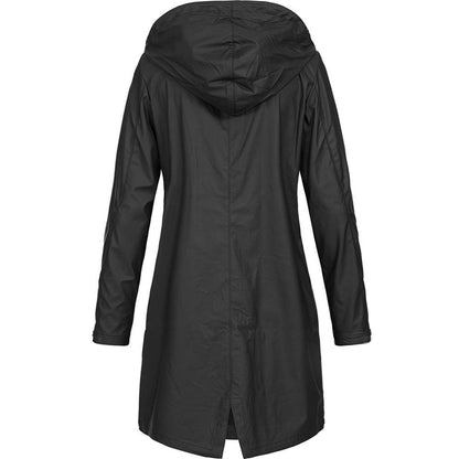 Veste De Pluie Stylée Pour Femmes | Longue