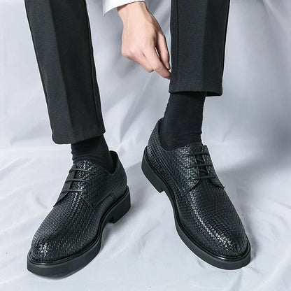 Richelieu Cuir Homme Élégant et Confortable