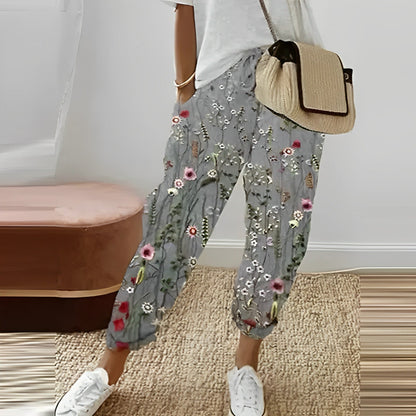 Pantalon Femme Taille Slim Élégant pour Travail
