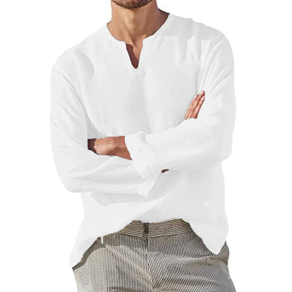 Chemise Homme Manche Longue Légère et Respirante