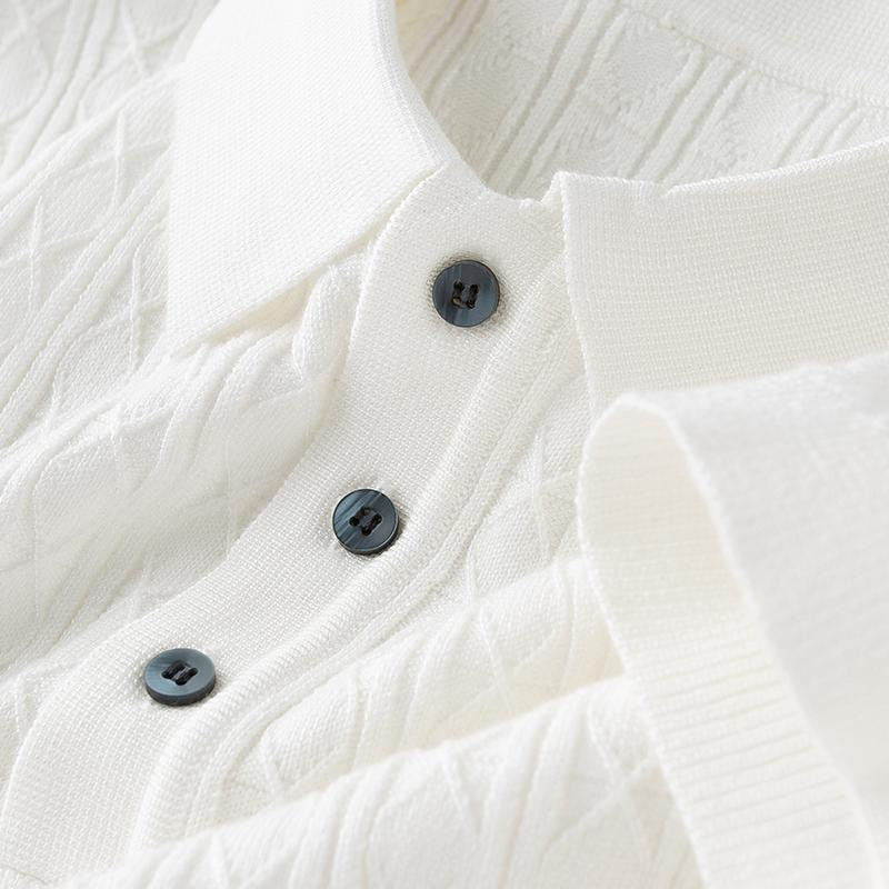 Chemise Polo Coton Haut de Gamme Homme
