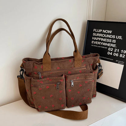 Sac à bandoulière Voyage Polyvalent avec Poches Intérieures