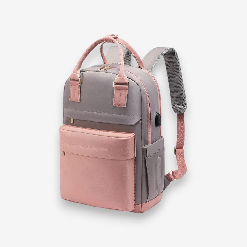 Sac à Dos Femme Réglable avec Port USB Intégré