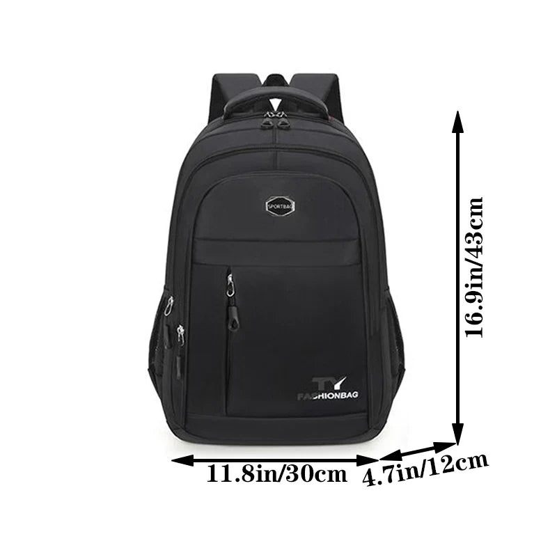 Sac à dos unisexe en Nylon grande capacité style scolaire et voyage