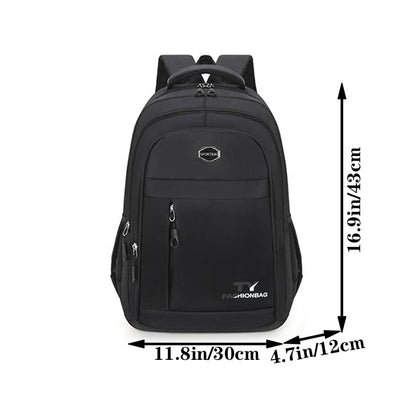 Sac à dos unisexe en Nylon grande capacité style scolaire et voyage