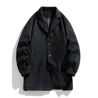 Trench Homme Classique Élégant pour Printemps et Automne