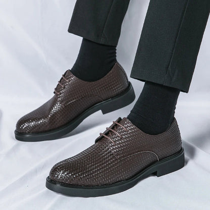 Richelieu Cuir Homme Élégant et Confortable