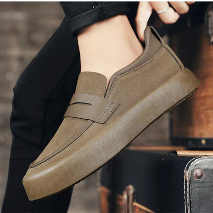 Mocassins en cuir doux pour homme - Confortables et élégants
