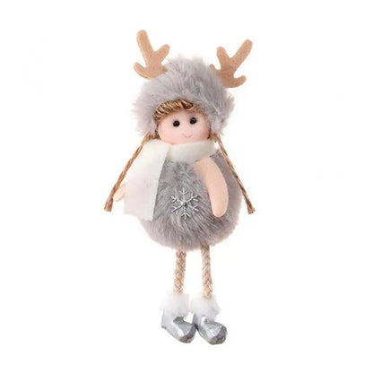 Poupée Enfant Ange Décoration de Noël En Bois