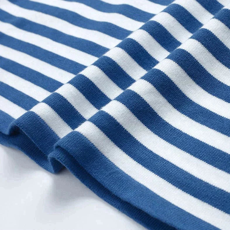 Chemise femme rayée décontractée manches longues