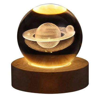 Lampe LED Cristal Lumineuse Décorative