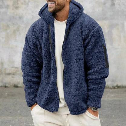 Veste D'hiver Équipée de Capuche et Poche Réfléchissante pour Homme et Femme