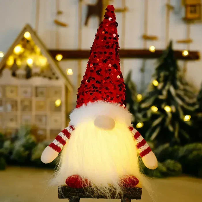 Décoration de Noël Gnome En Neige - PanierRoyale