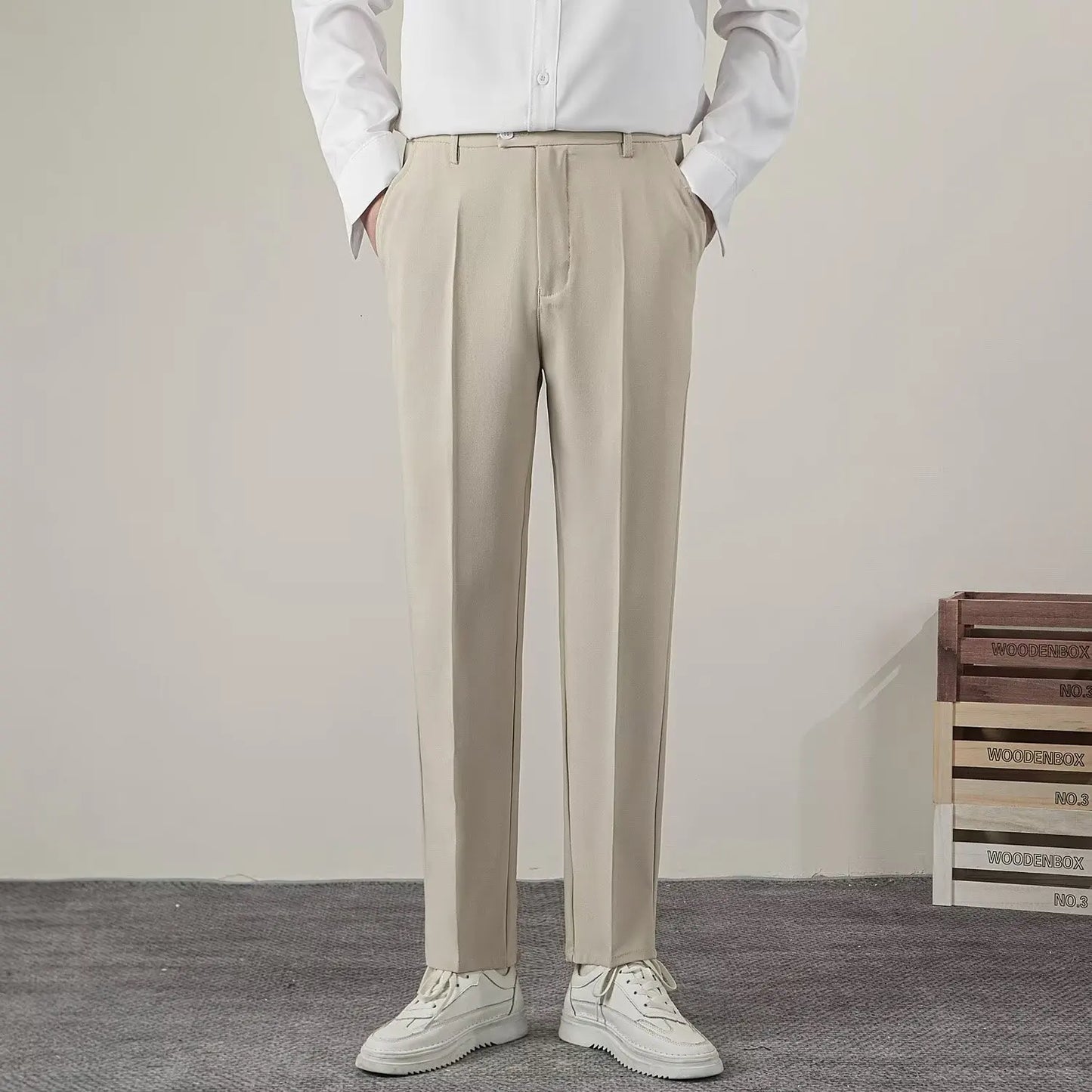 Pantalon Homme Léger et Élégant pour Bureau