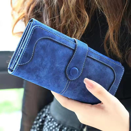 Portefeuille Femme Chic avec Fermeture Magnétique - PanierRoyale
