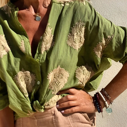 Blouse Femme Été Décontractée Chic