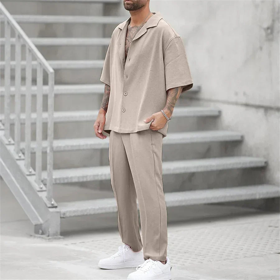 Costume Homme Été Léger et Respirant