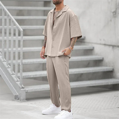 Costume Homme Été Léger et Respirant