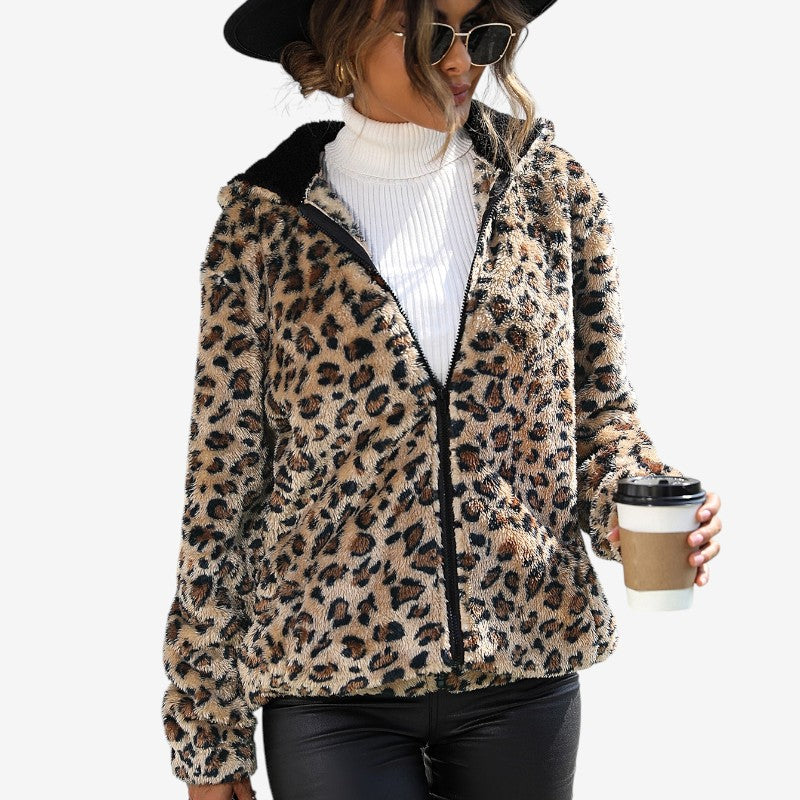 Veste à capuche streetwear imprimée fashion - PanierRoyale